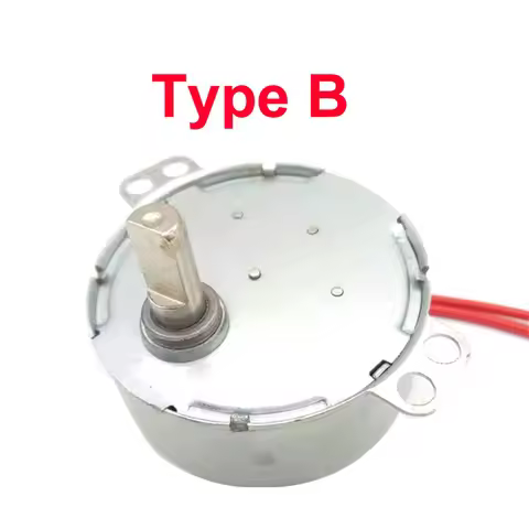AC 5V 6V 9V 12V 24V 110V 220V Synchronous Motor 4W Permanent Magnet Gear Low Speed CW CCW TYC-50 TYC