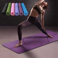 Thfs Yoga Mat Anti Slip Yoga Carpet TPE 183x61cm PROlite 60