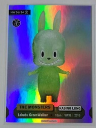 HOW2WORK - HOW2WORK THE MONSTERS SERIES 1 KASING LUNG HW 56/84 Labubu GreenWalker R卡 集換式卡牌