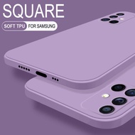 Samsung Galaxy J4 J6 Plus J3 J5 J7 2017 J2 Prime A7 2018 Square Soft TPU Candy Color Silicone Case Shockproof Cover