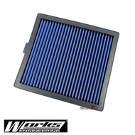 Works High Flow Engine Air Filter Kit For Isuzu D-Max Dmax 2.5L 3.0L 4JK1 4JJ1 Washable Replacement
