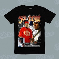 Men / 50 Cent Rapper Popular Rap Music Tees New T-Shirt