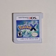 Pokemon X USA Nintendo 3DS 2DS Game Cassette Without Box No Box