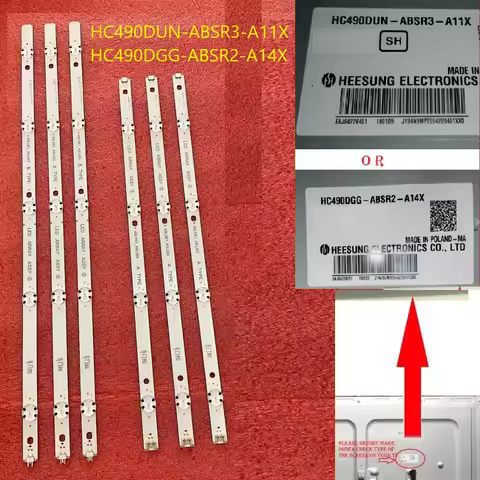 LED backlight for TV 49UJ701V 49UJ630 49LJ614V 49UJ634V 49UJ670 49UJ651V 49UJ670V 17Y 49LJ61 49LH61 