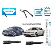 [WiperFix] VOLKSWAGEN PASSAT (B7,B8) & PASSAT CC- 2010- 2015 to 2021 NEW - WIPERFIX SILICONE WIPER