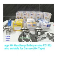 FRONT BULB MENTOL DEPAN FZ150 or H4 type socket HALOGEN BULB