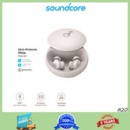 หูฟังบลูทูธ A20 SoundCore สำหรับการนอนหลับนอนหลับด้านข้างเพื่อไม่เจ็บเป็นเวลานานลดเสียงรบกวนแบบไร้สา