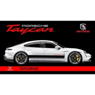 PORSCHE TAYCAN CAR BODY STICKER SET TAYCAN-05