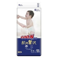 【日本大王】GOO.N 境內版奢華肌黏貼型紙尿褲/箱購(L/XL)