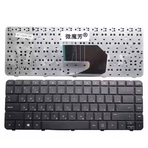 Ru For HP 2000 2000-401TX 1000-1118TX 2000z CQ45-M02TX HSTNN-Q62C HSTNN-Q63C Laptop Keyboard New Bla