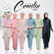 [READY STOCK] HAURABELLE | CAMILIA RUFFLE BF FRIENDLY IRONLESS SIZE S - 2XL (ORI 100% HQ)