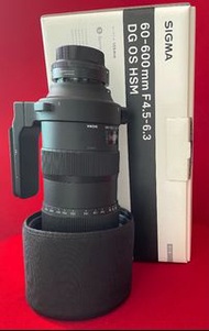 SIGMA 60-600mm HSM OS + Sigma 1.4 Teleconvertor (Nikon F Mount)