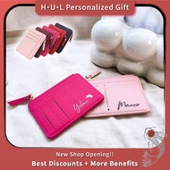 🍀{SG Seller} PersonalizedZipper Card Holder | Mini Coin Purse | Coin Wallet Pouch | Christmas Gift | CNY Gift
