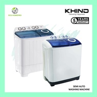 Khind / Isonic 7.5kg/10kg/12kg/ Semi Auto Washing Machine WM717 / WM1017 / WM1200 Mesin Basuh