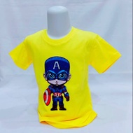 LR Superhiro Led Children's T-shirt / SUPERHERO Led/ Boys' Led children's shirt / avenger children's