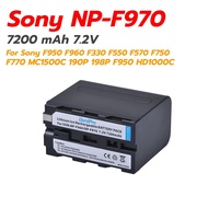 แบตเตอรี่ โซนี่ Sony NP-F970 สำหรับกล้อง Sony F950 F960 F330 F550 F570 F750 F770 MC1500C 190P 198P F