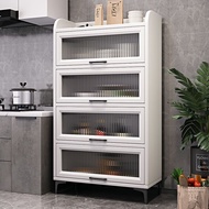 Kitchen Shelf New Floor Multi-Layer Multi-Functional Cabinet Liquor Cabinet Cupboard Storage Sideboard Sideboard Cabinet