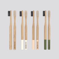 [ECOAND] Bamboo Toothbrush Zero Plastics [1+1 Bundle]