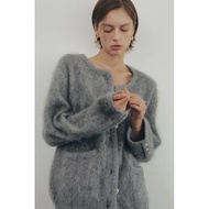 DPS Genuine Korean Dongdaemun Korea Daigou ELBORN Italian Mohair Furry Breasted Jacket coco m.moi