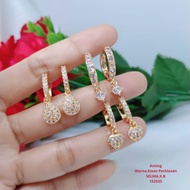 Jurai Earrings Gold Plated Jewelry Accessories Not Easy to Fade AJ2