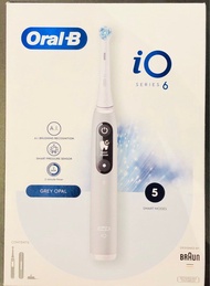Oral B io series 6 Grey Teeth Power Brush Brand New Designed by BRAUN 電動牙刷