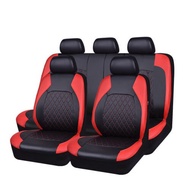 Proton Car Seat Cover 5-Seater Proton Wira Waja Iriz Saga Iswara Persona X50 X70 Perdana Car PU Leat