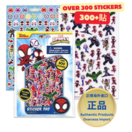 蜘蛛俠 - 美國 蜘蛛俠 Spiderman Spider Man Spidey 獎勵貼紙書 4 張貼紙（1 張泡泡貼紙+ 3 張標準）平行進口 Disney Junior