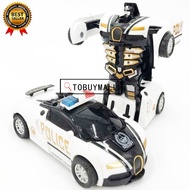 Inertial Collision Deformation Toys Police Cars