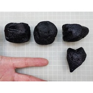 § Energy Ore § RIZALITE Tektite Philippine Meteorite Thailand Meteorite Black Meteorite 4 Pieces Tot
