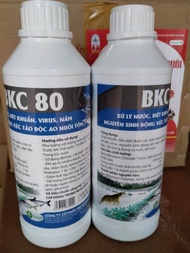 Diệt khuẩn ao nuôi  BKC 80 1 lít