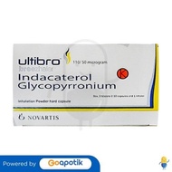 Ultibro Breezehaler Box 30 Kapsul + 1 Inhaler -Termurah