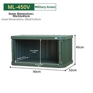IRIS | Outdoor Waterproof Garden Tool Storage Cabinet