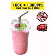 1000PCS] CUP KAPSUL 12OZ 14oz 16OZ 18OZ 22OZ 1BOX [HARGA TERMURAH]
