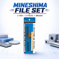 Mineshima File Set with 2 Files and Brush (I-160) sanding sponge sandpaper polishing file Gunpla