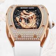 BONEST GATTI female watch Phoenix series automatic mechanical watch German brand new diamond inlaid 