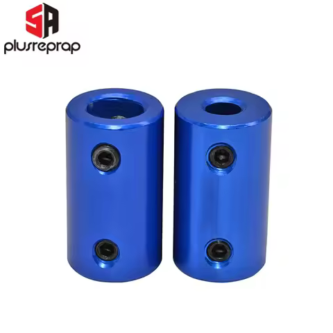 Aluminum Alloy Coupling Bore 5x5mm 5x8mm 3D Printers Parts D14* L25mm Blue Flexible Shaft Coupler Sc