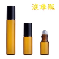 Brown Glass Roll-On Essential Oil Bottle Roll-On Bottle 2ml 3ml 5ml 10ml Essential Oil Glass Bottle 