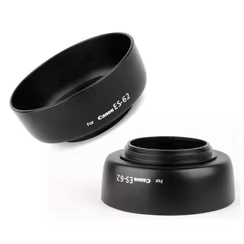 ES-62 52mm ES 62 ES62 Lens Hood Reversible Camera Lente Accessories for Canon 450D EF50mm f/1.8 II N
