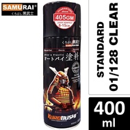 SAMURAI 01/128  CLEAR (Standard Color) Spray Paint 400ml [Made in Malaysia]