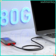 WU 120Gbps Thunderbolt5 Cable Enables 8K 60Hz Double Display and Up to 540Hz Refresh