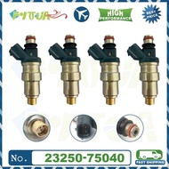 4pcs Fuel injector 23250-75040 For Toyota Tacoma Hilux RZN148 RZN168 2RZFE 2.4L L4 2325075040 23250-