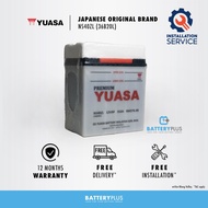 [ Installation Provided ] NS40ZL | 36B20L Yuasa Conventional (Wet) 9 Plates Car Battery Myvi | Bezza