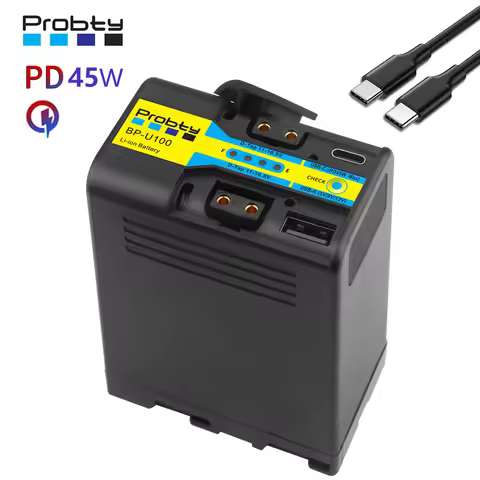 BP-U100 Battery For Sony BP-U30 U60 U70 U90 EX260 EX280 Z280 FS5 7 FX6 Z190 EX1R EX200 with PD45W Fa