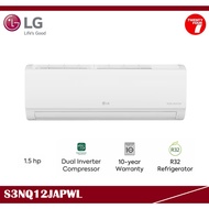 [ Delivered by Seller ] LG 1.5HP Dual Inverter Air Conditioner / Aircond / Air Cond (2024) S3-Q12JAP