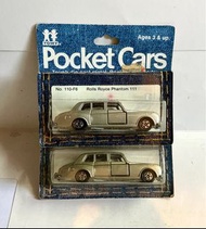 Tomica No.F6-1-1 Rolls Royce Phantom VI  香檳金 初版  輸出版