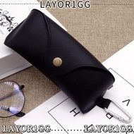 LAYOR1GG Glasses Bag Soft With Metal Buckle  Glasses  Eyewear Sunglasses Box