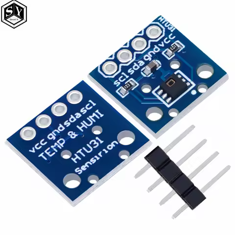 HTU31D Temperature & Humidity Sensor Module – High-Precision Probe (HTU21D Upgraded / HTU31 Series)
