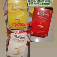 MAXIM COFFEE KOREA IMPORT KOPI MAXIM 100 STICKS MOCHA/WHITE/