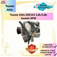 Toyota Altis ZZE121 1.6L/1.8L Socket 3PIN Alternator