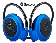 Mini-503 Wireless Bluetooth Stereo Headset with Microphone (Blue)